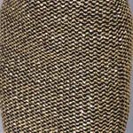 Sequined Knitted Skirt One Size Gold
